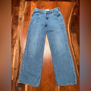 Abercrombie Kids Blue Flare & Wide Leg Jeans